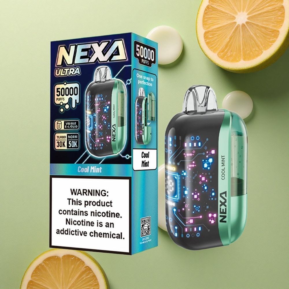 NEXA Ultra 50000 Puffs Cool Měsíc 20ml 5% 0.9ohm