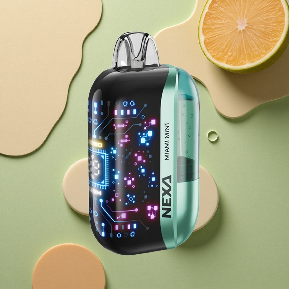 NEXA Ultra 50000 Puffs Pražská Máta Ultra 20ml Dual Mesh