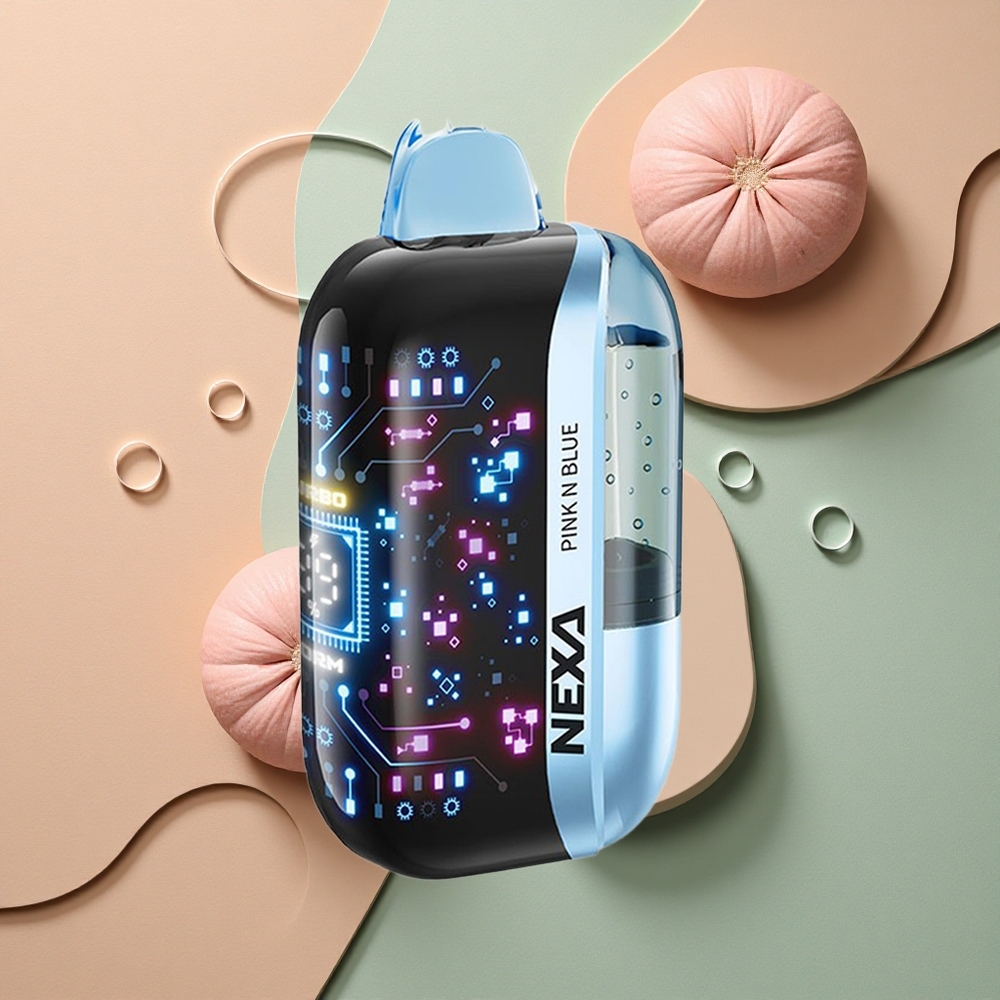 NEXA Ultra 50000 Puffs Růžová a Modrá Ultra 50K s 20ml a Typ-C