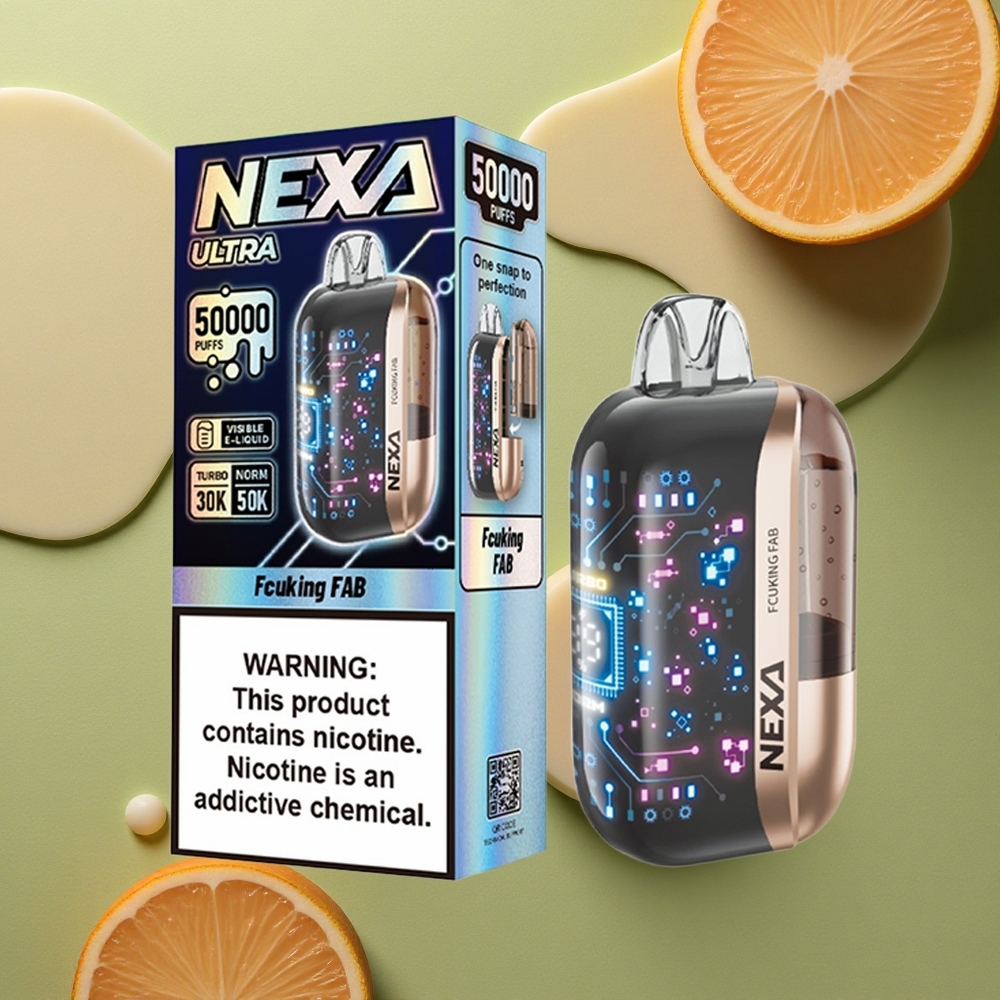 NEXA Ultra 50000 Puffs Skvělý Fab 20ml Dual Mesh