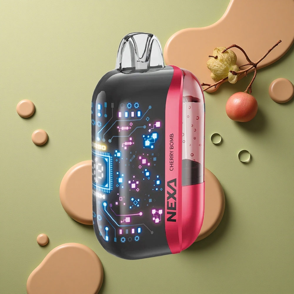 NEXA Ultra 50000 Puffs Třešňová Bomp 20ml 5% Dual Mesh