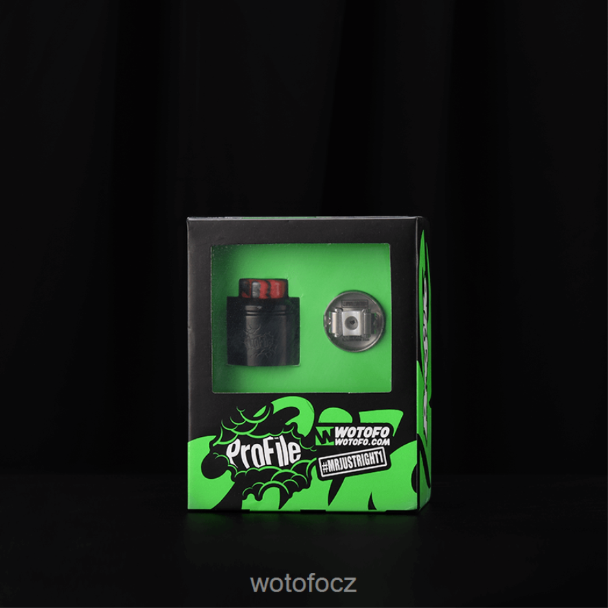6448TR255 Wotofo PROFILE rda matná ocel | Wotofo Shop Online