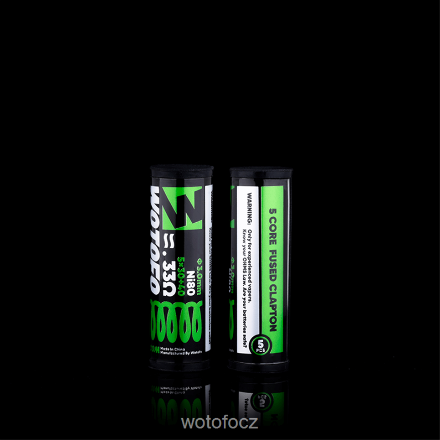 6448TR387 Wotofo předpřipravené cívky dvoujádrový tavený clapton 0,28 ohm 10ks | Wotofo E-Cigarette