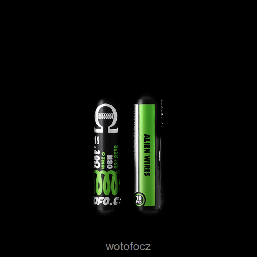 6448TR387 Wotofo předpřipravené cívky dvoujádrový tavený clapton 0,28 ohm 10ks | Wotofo E-Cigarette