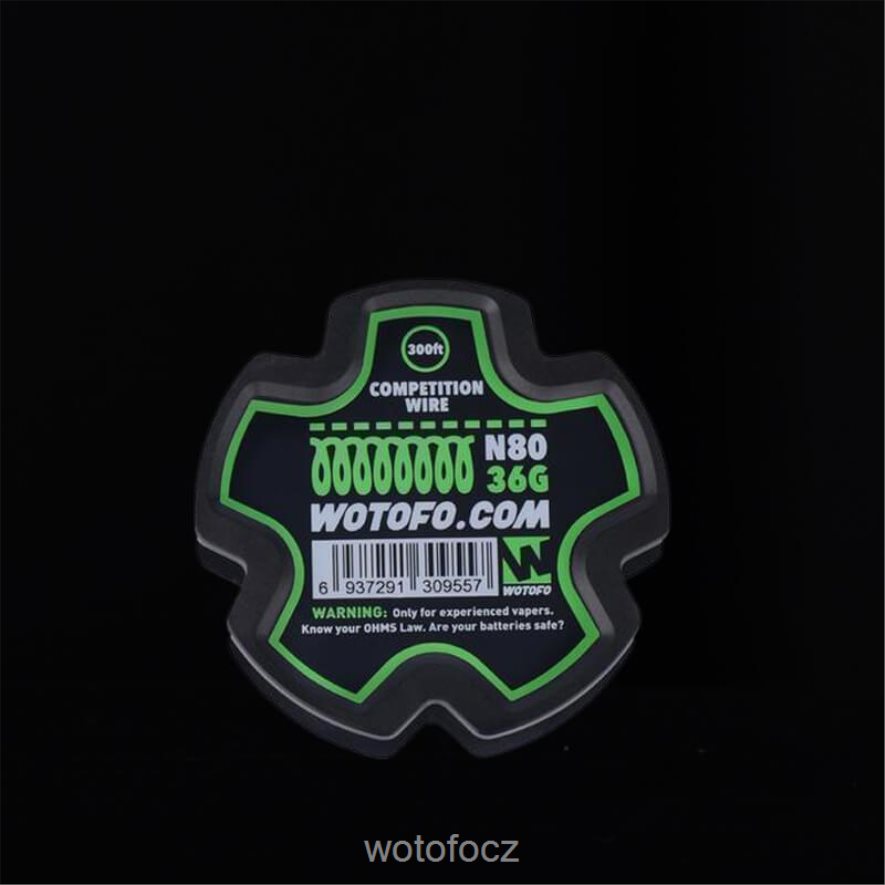 6448TR418 Wotofo předem sestavená cívka drátu dvoujádrový tavený clapton - 28*2+38 | Wotofo Disposable Vape