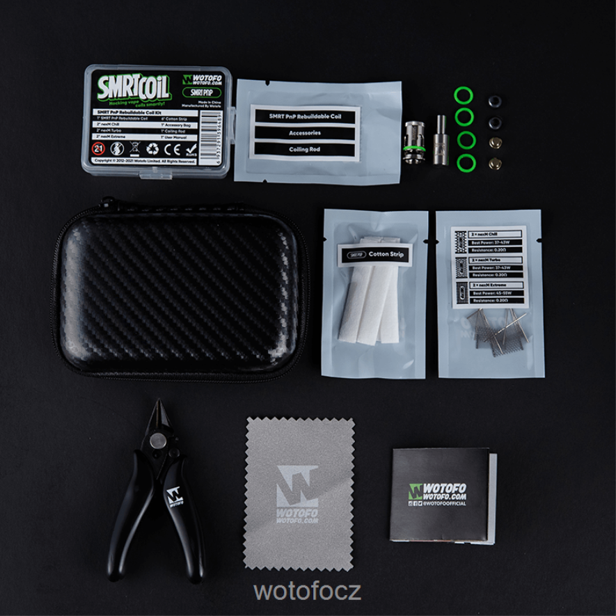 6448TR419 Wotofo SMRT přestavitelná sada cívek smrt pnp pack | Wotofo Puff
