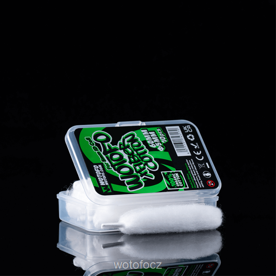 6448TR421 Wotofo xfiber bavlna pro ID cívku tloušťka 5mm 10ks | Wotofo CZ