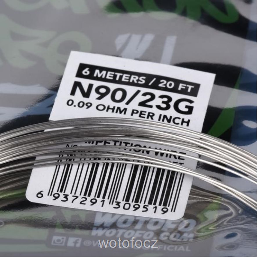 6448TR434 Wotofo předem sestavená cívka drátu Soutěžní drát ni80 - 24g | Wotofo Vape Price