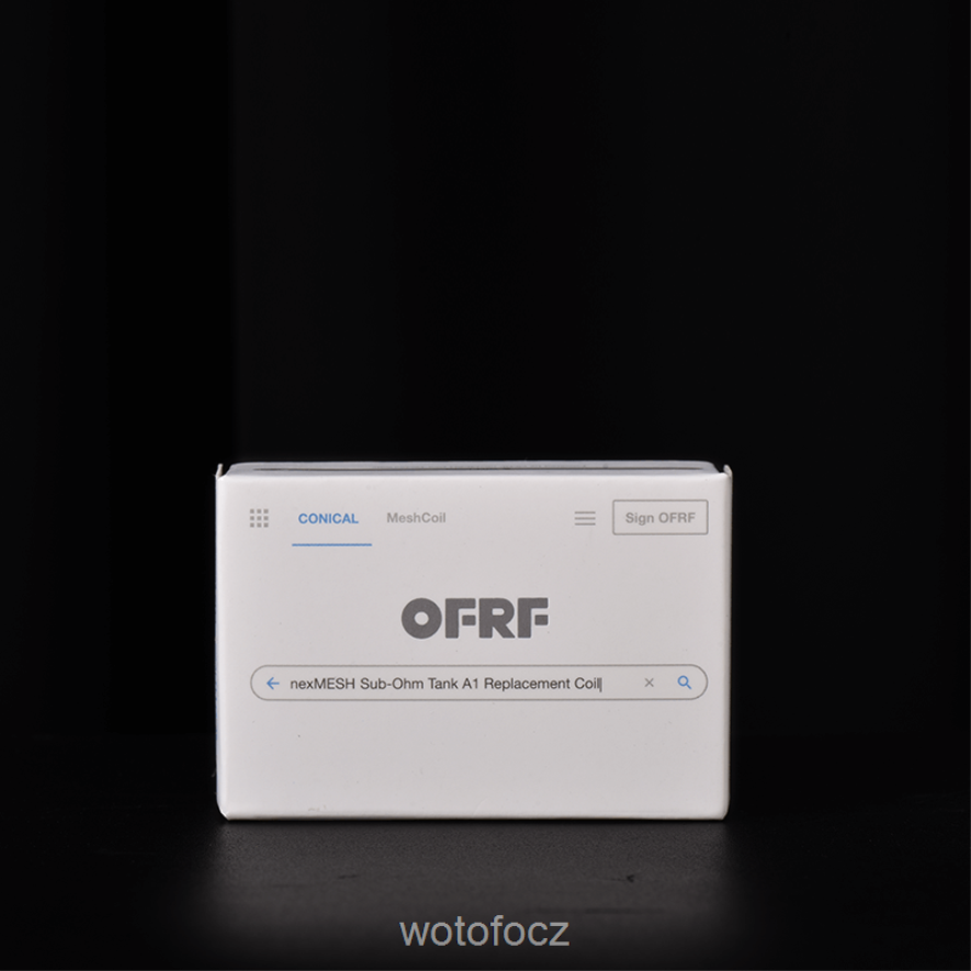6448TR453 Wotofo NEXMESH podohmová nádrž kónická cívka ss 316l | Wotofo Vape Review