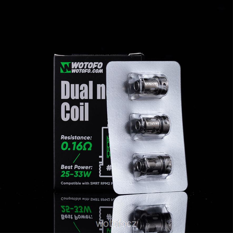 6448TR455 Wotofo SMRT rpm2 pod cívka d32 dual nexmesh 3ks | Wotofo Shop Online