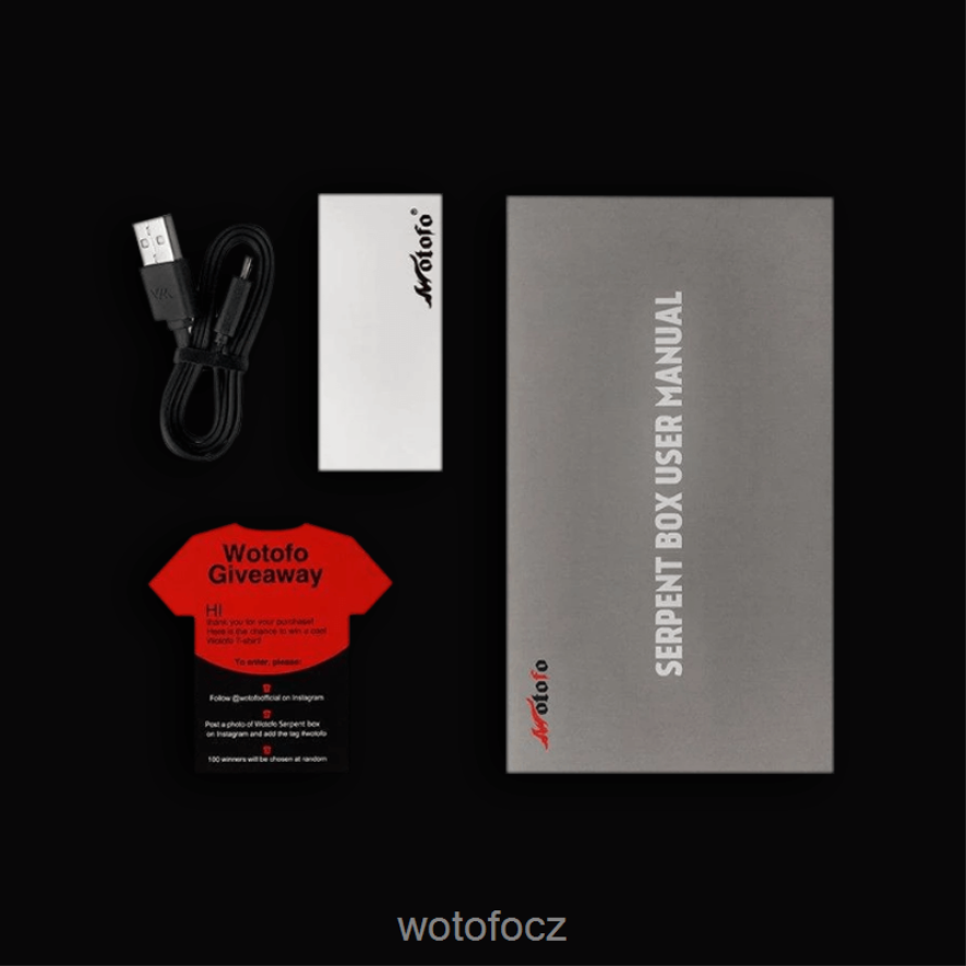 6448TR187 Wotofo SERPENT Mod boxu 50W tmavě modrá | Wotofo E-Cigarette